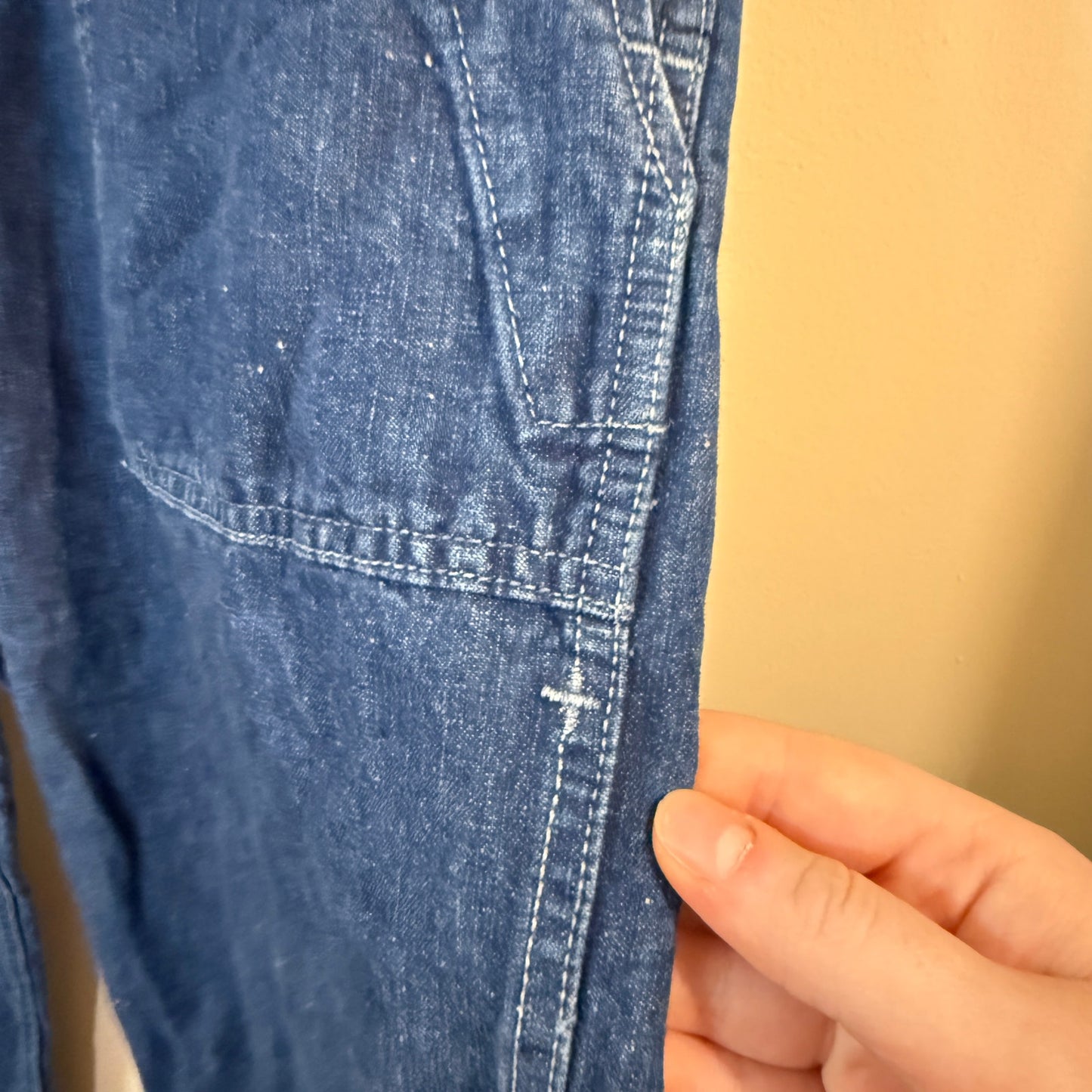 Imogene + Willie Dark Indigo Blake Military Trouser Jeans XL