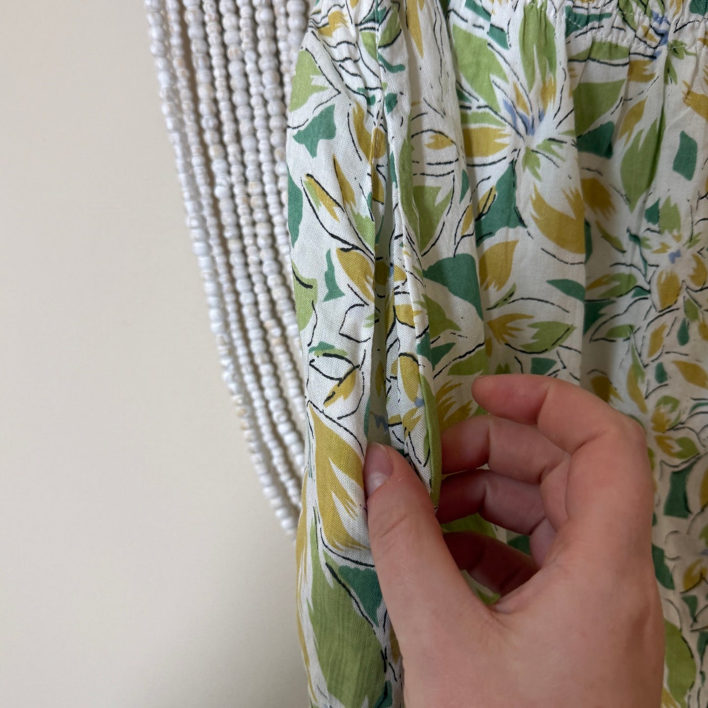 Wishlist Cotton Rayon Blend Midi Skirt M