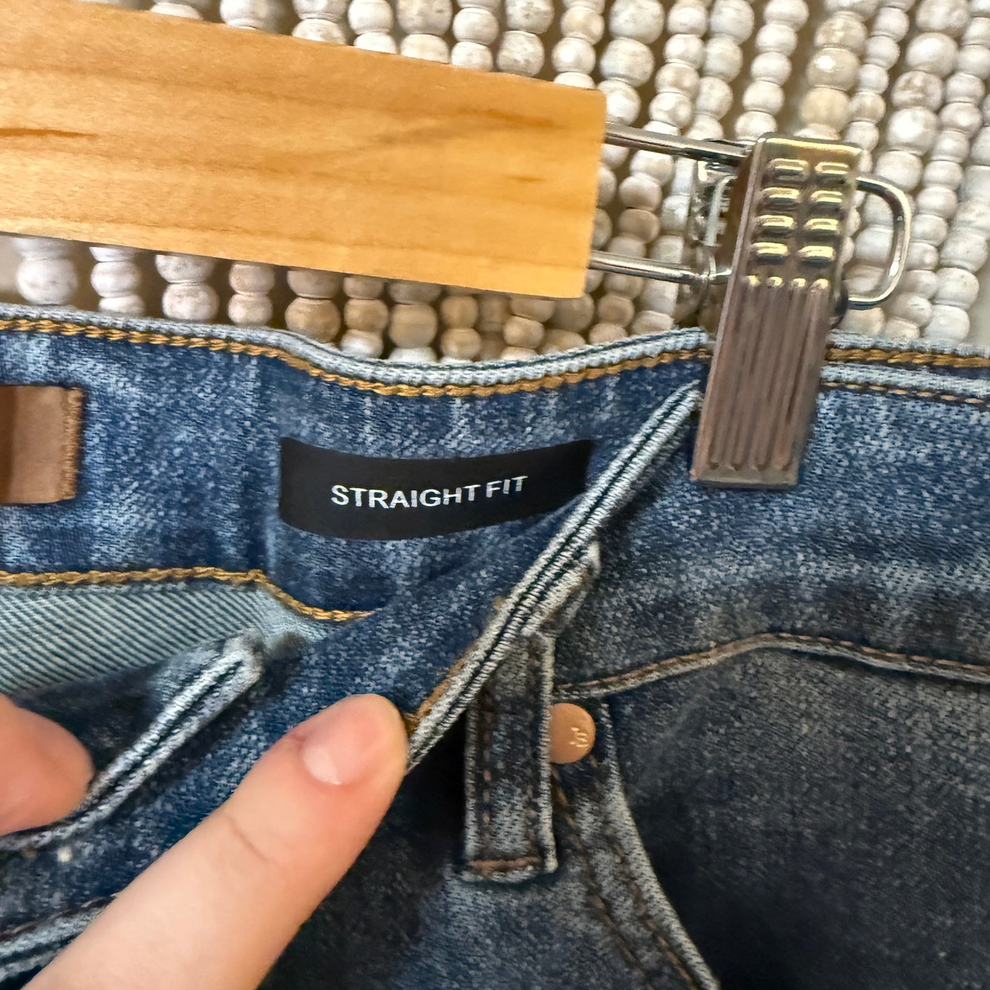 Judy Blue Medium Wash Straight Fit Jeans 16W