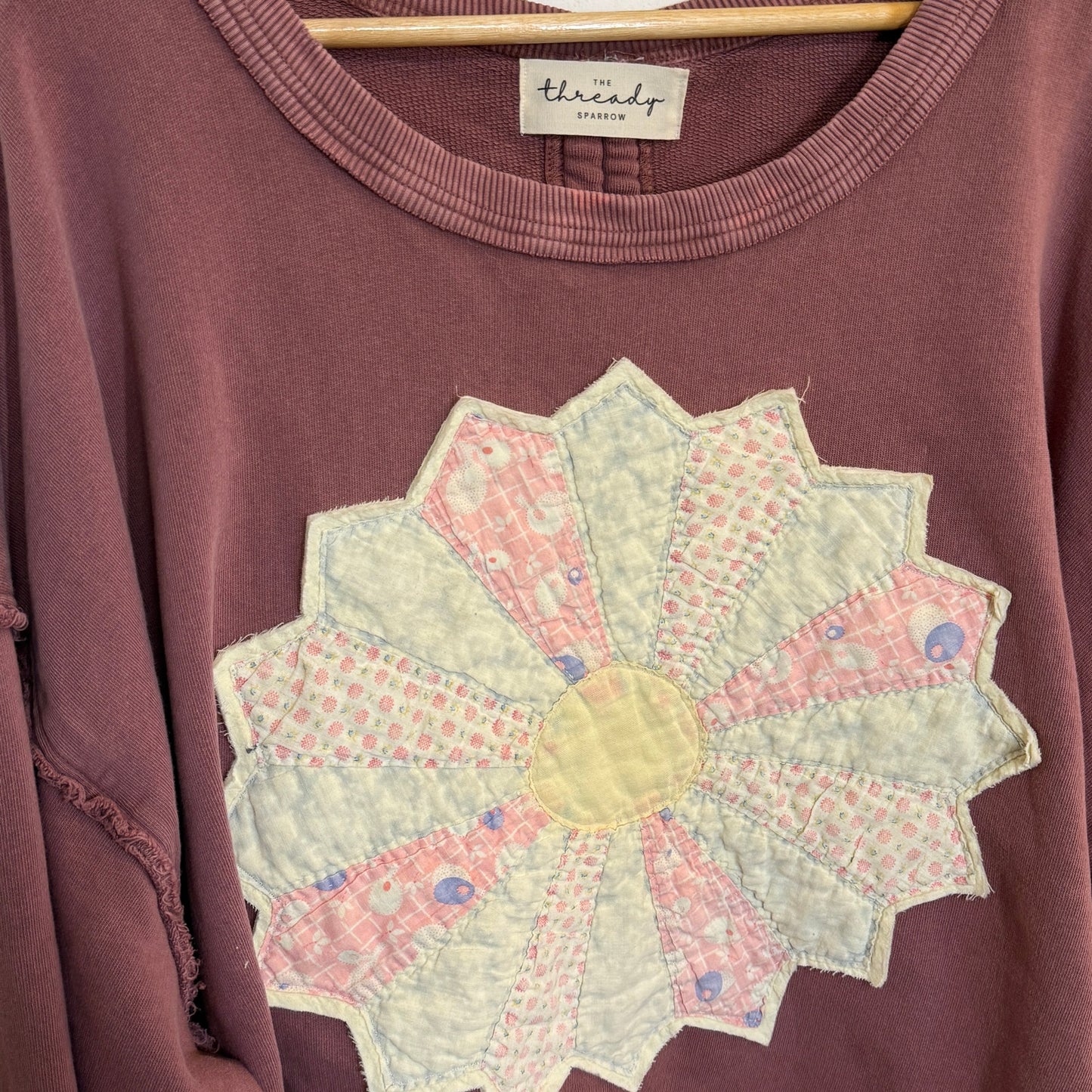 Dresden Daydream Sweatshirt in Dust Rose XL/XXL