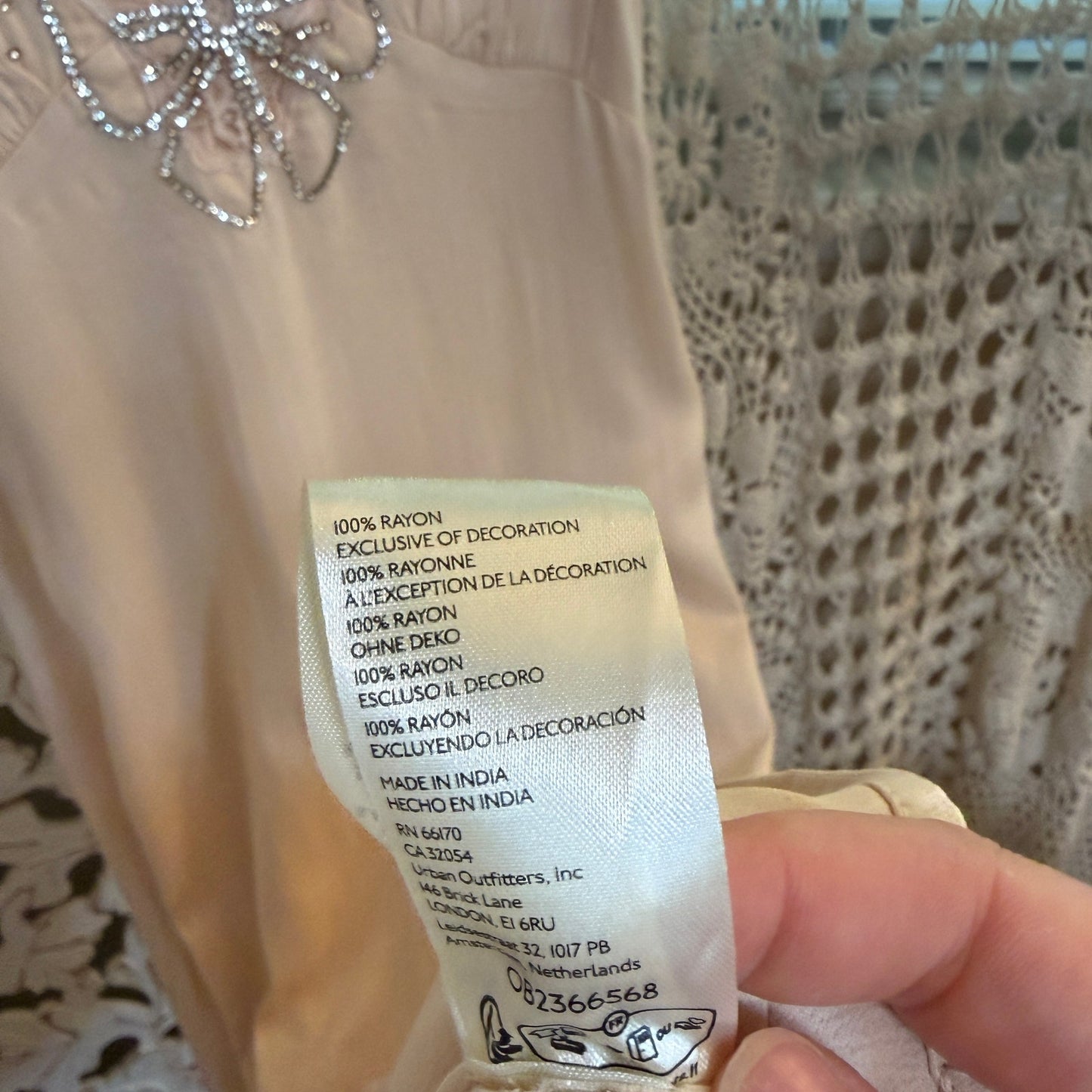Free People Blush Pink Satin Tied With Joy Midi Dress XS