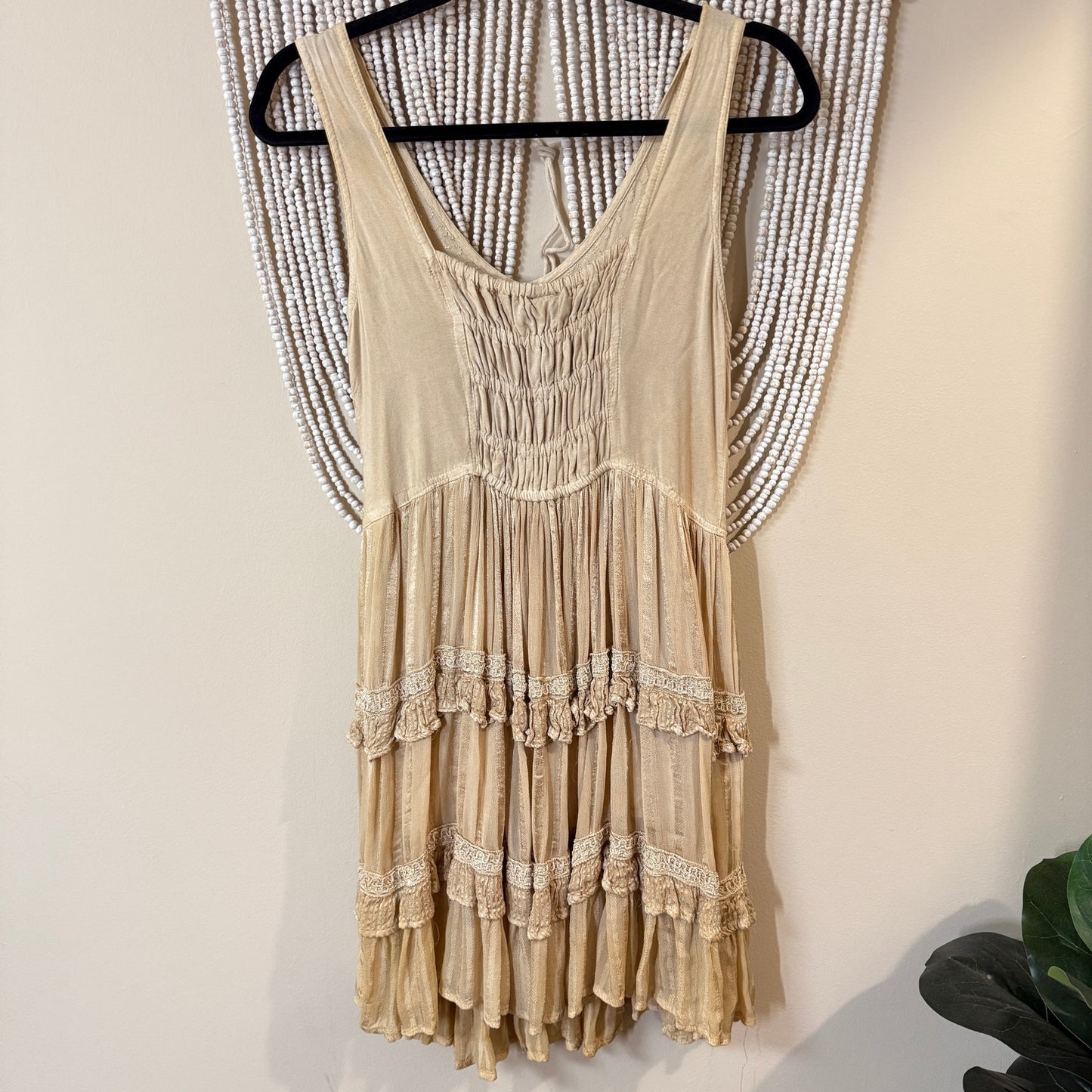 Kirat Rayon Embroidered Detailed Dress S/M
