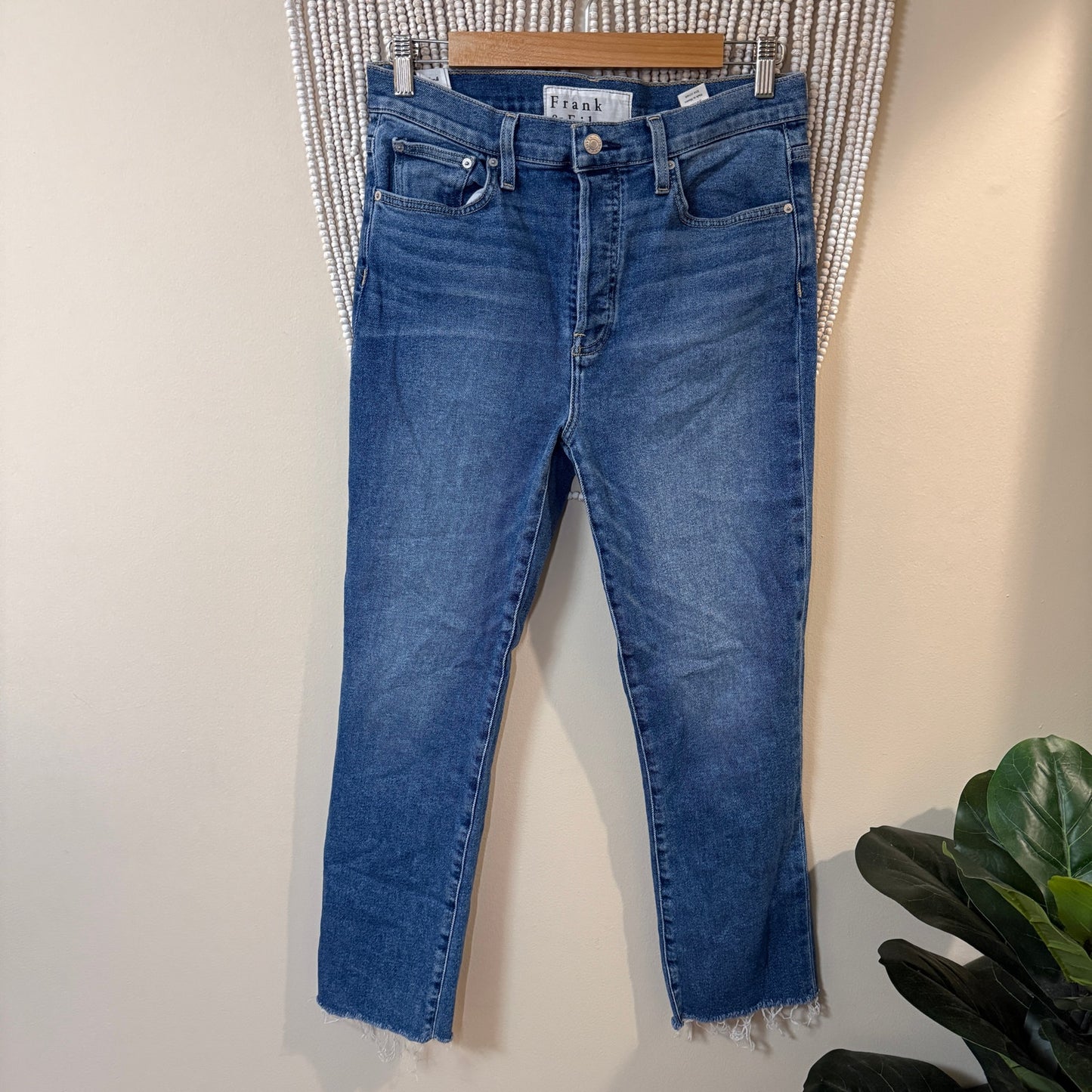Frank & Eileen Cork Medium Was Denim Jeans 30