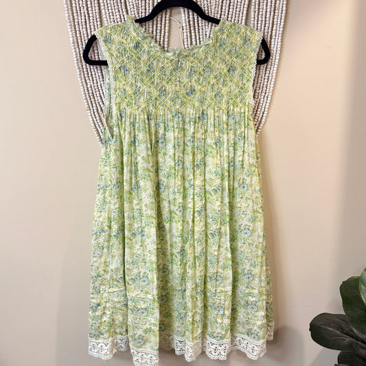 Free People Shea Print Mini Dress M