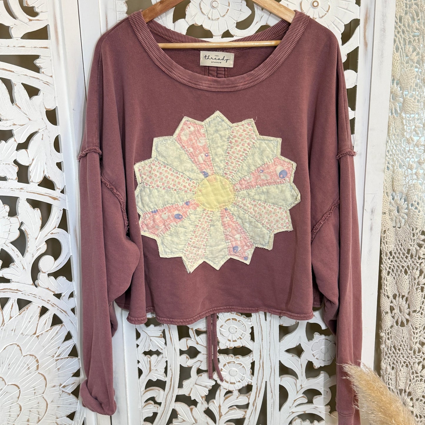 Dresden Daydream Sweatshirt in Dust Rose XL/XXL