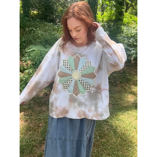Dresden Daydream Sweatshirt in Woodland Moss XL/XXL