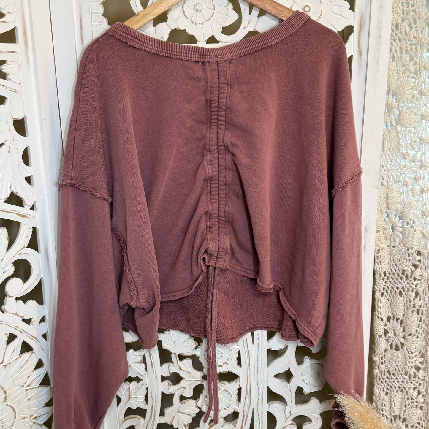 Dresden Daydream Sweatshirt in Dust Rose XL/XXL