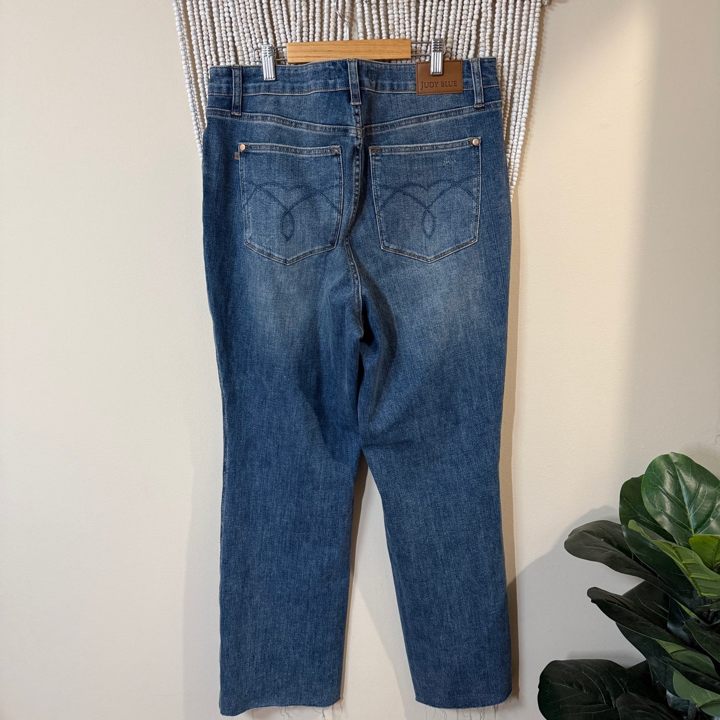 Judy Blue Medium Wash Straight Fit Jeans 16W