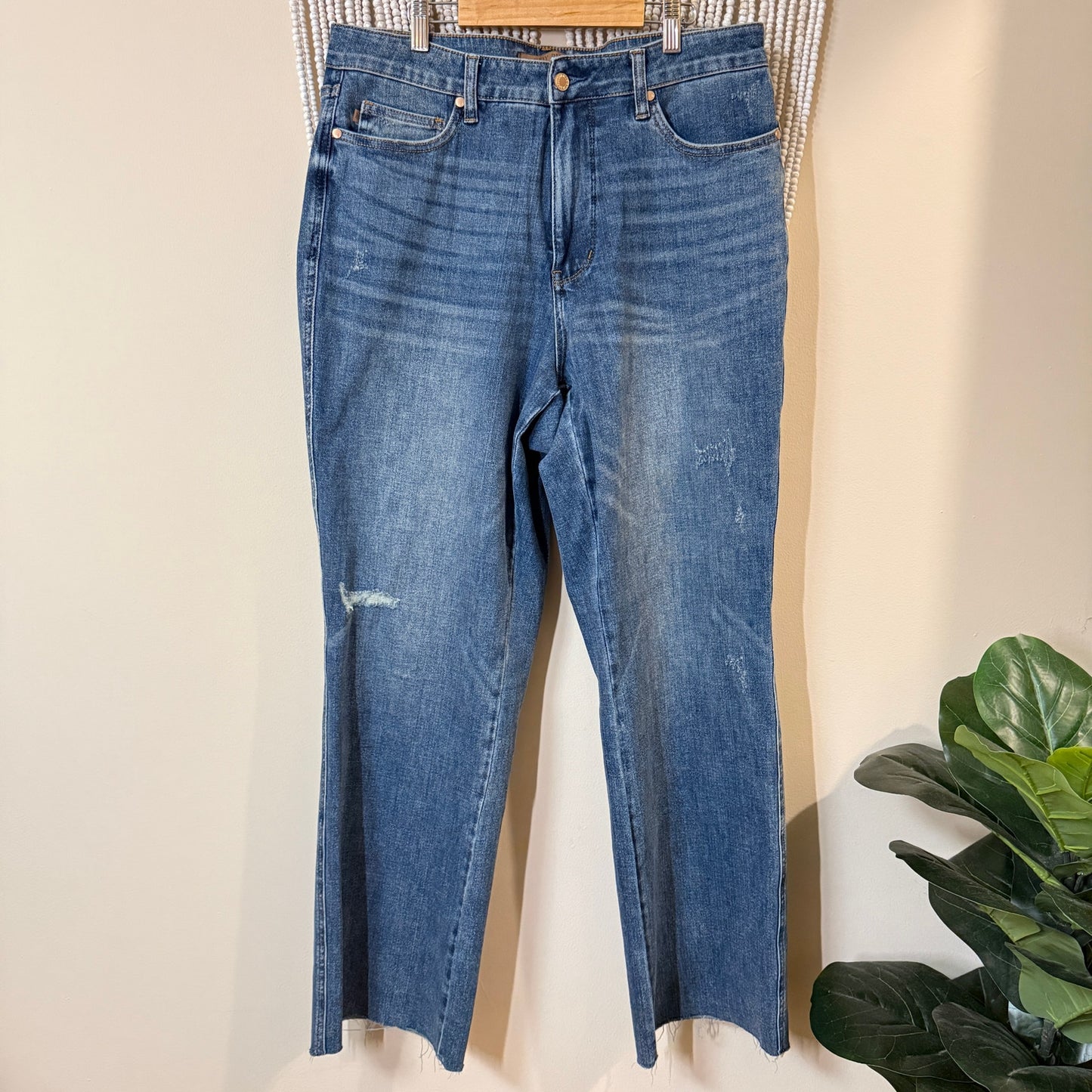 Judy Blue Medium Wash Straight Fit Jeans 16W
