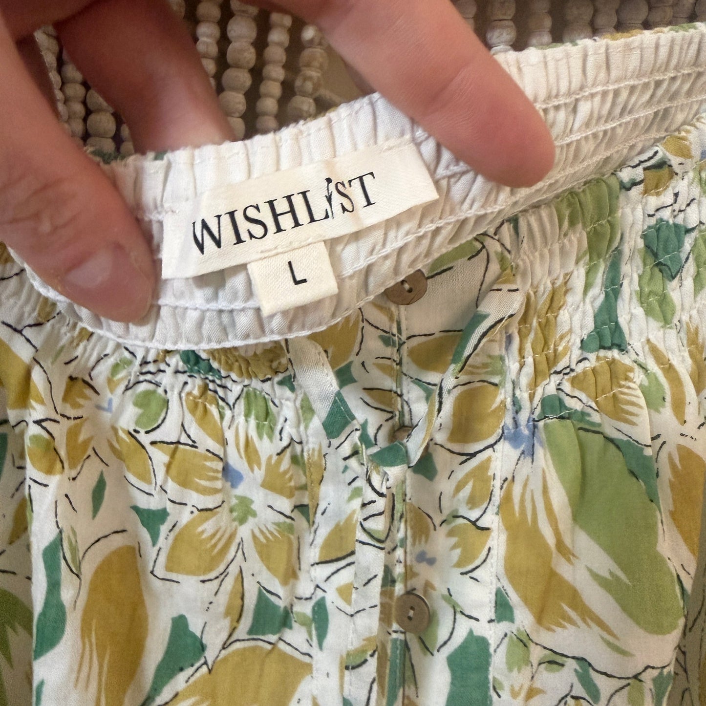 Wishlist Cotton Rayon Blend Midi Skirt M