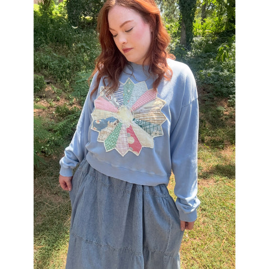 Dresden Daydream Sweatshirt in Blue L/XL