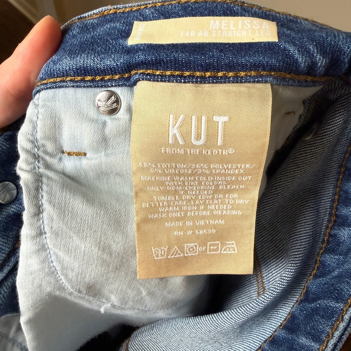 Kut From The Kloth Melissa High Rise Fab Ab Jeans 2